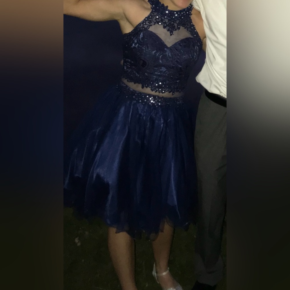 Navy Blue Dress
